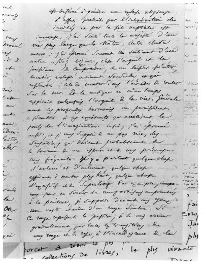 Letter to Richard Wagner, 17th February 1860 by Charles Pierre Baudelaire